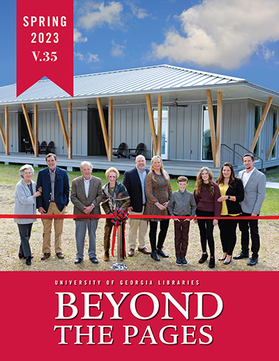 Cover of Spring 23 Issue of Beyond the Pages