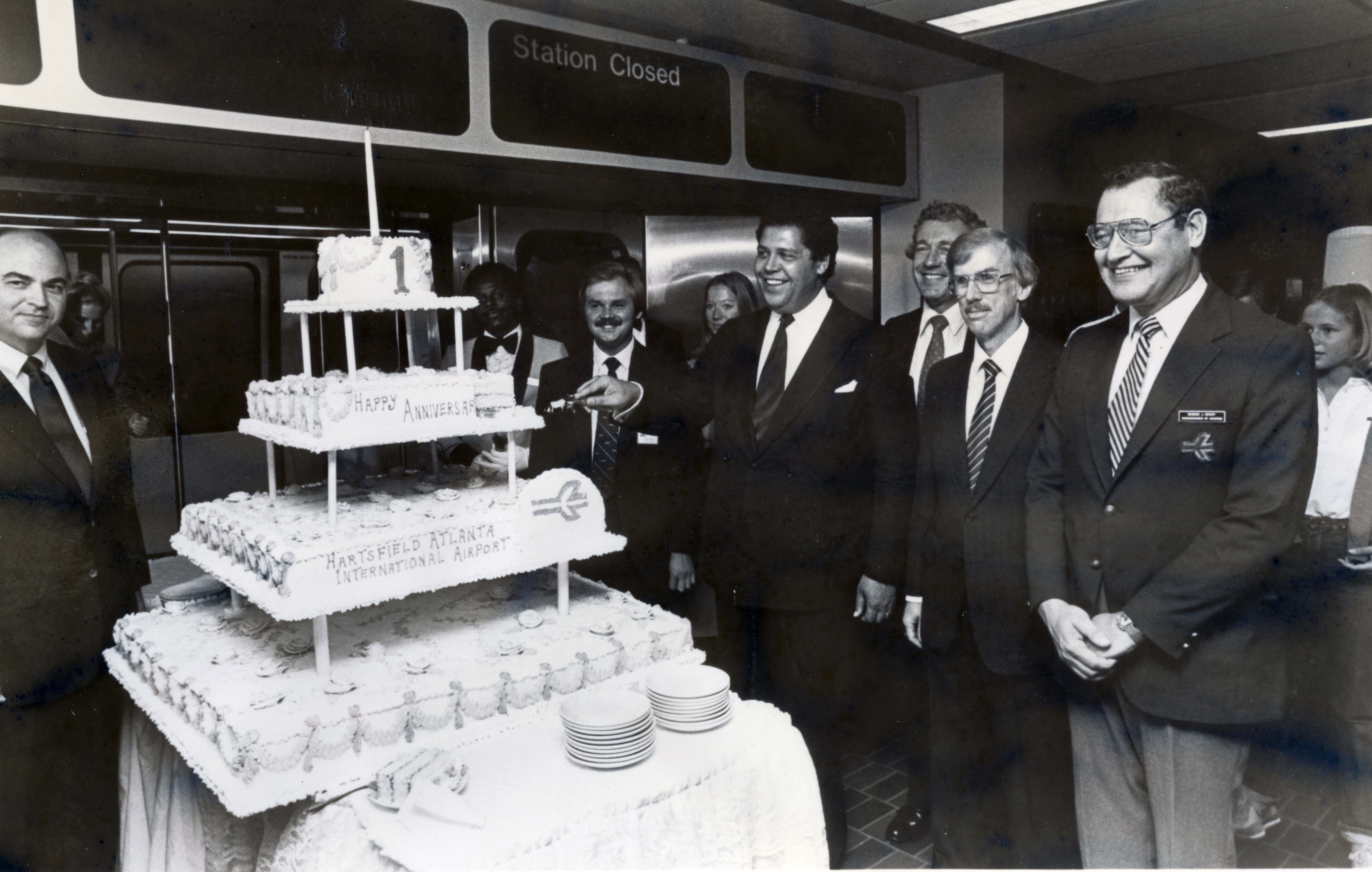 Berry with Jackson and other unidentified men, ca. 1981