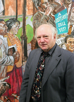 Art Rosenbaum poses in front of Doors in 2012.  