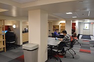 Carnegie Library lower level study area