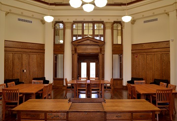 Main floor of Carnegie Library