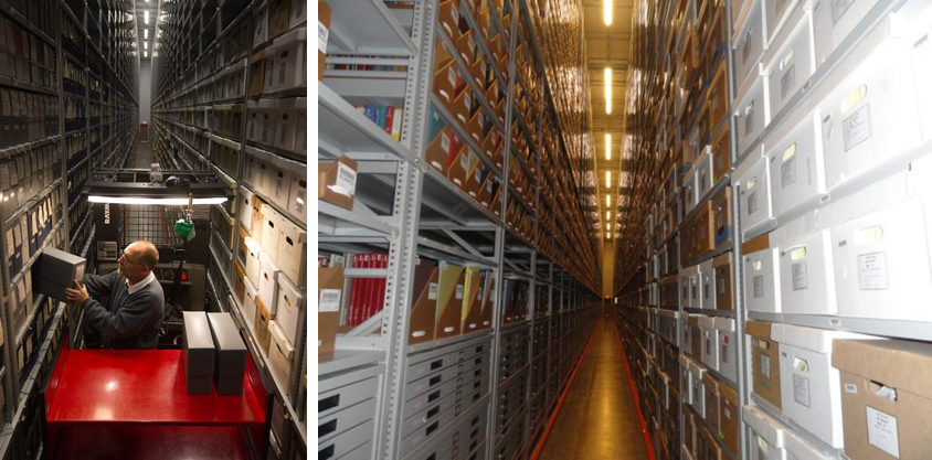 Archival of collections in Special Collections Library