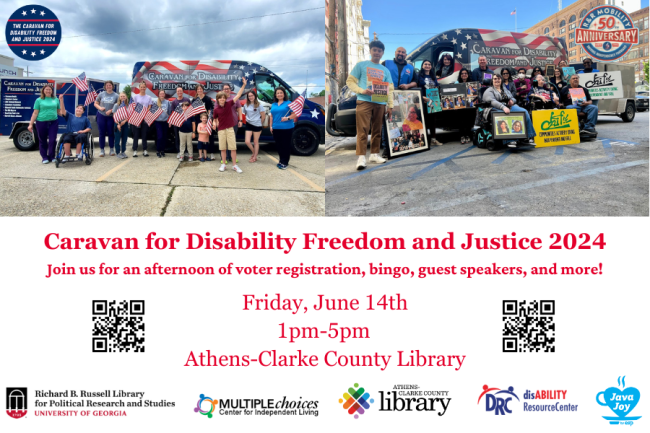 Caravan for Disability Freedom and Justice 2024