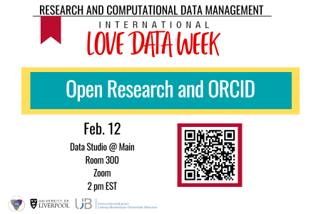 graphic for Love Data Week