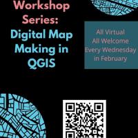 Flyer advertising Digital Map Making Workshops