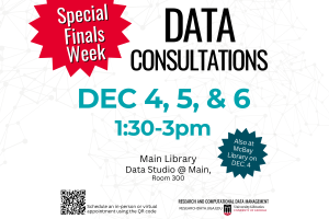 finals data consultations